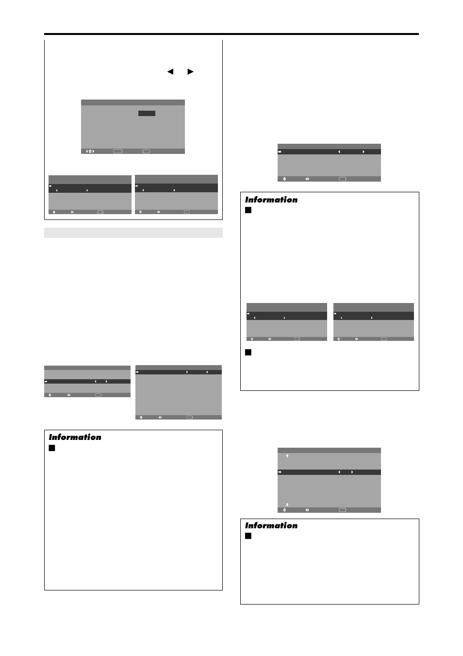 Picture in picture side by side | NEC PX-42XM4A User Manual | Page 31 / 192