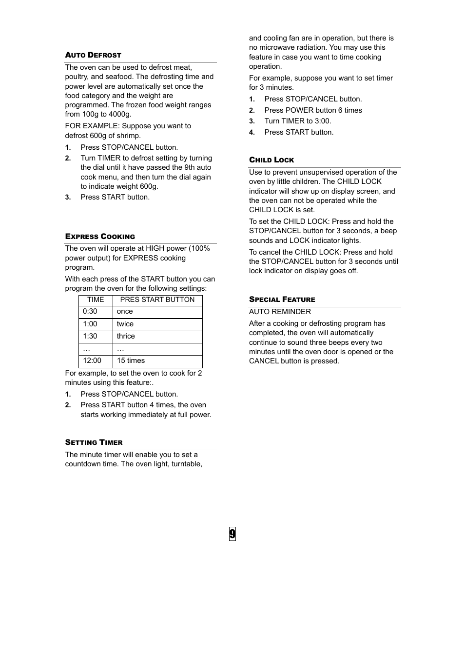 NEC NM30BS User Manual | Page 10 / 11