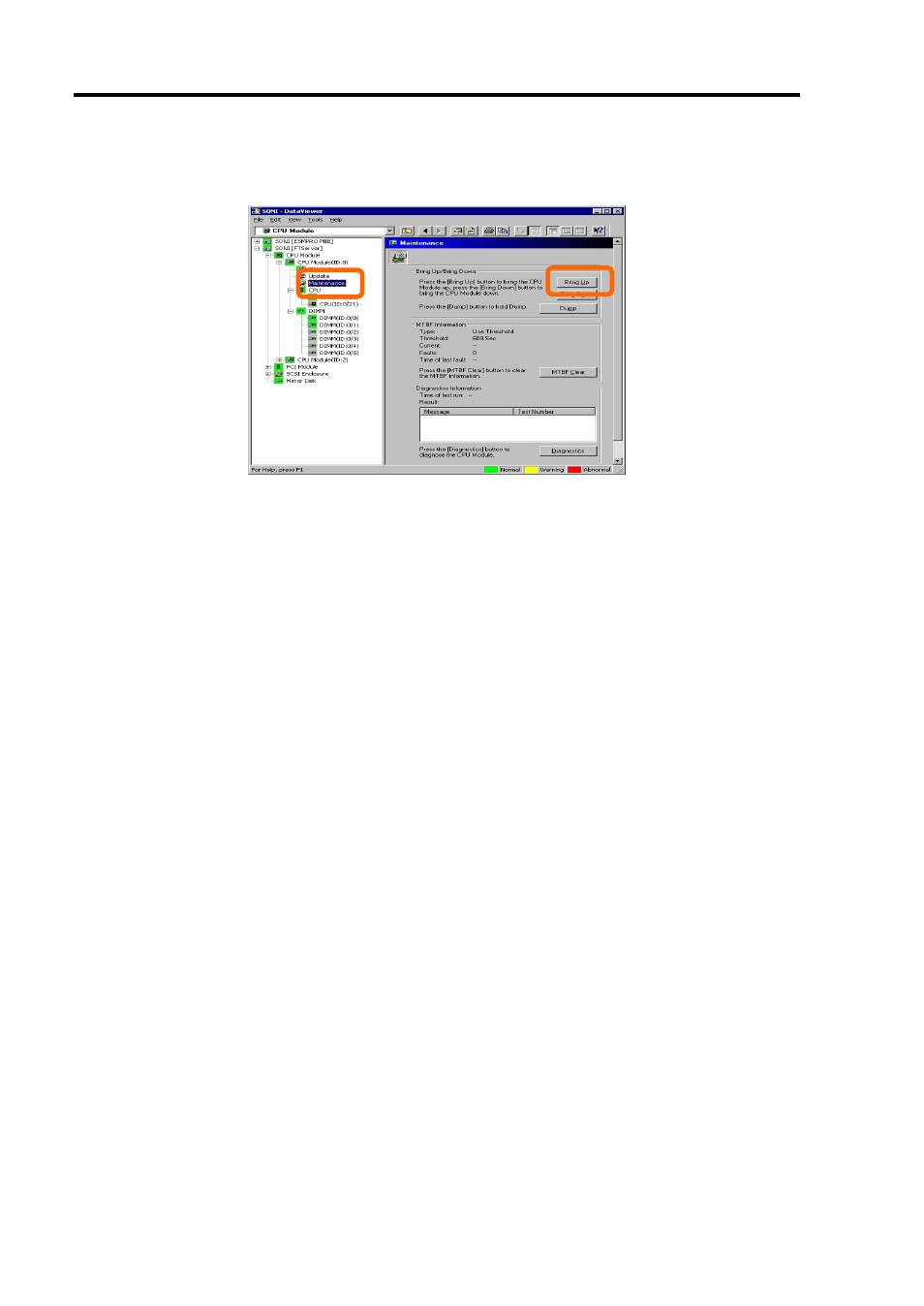 Sample screen of nec esmpro manager 2 | NEC EXPRESS 320Lb-R User Manual | Page 166 / 296