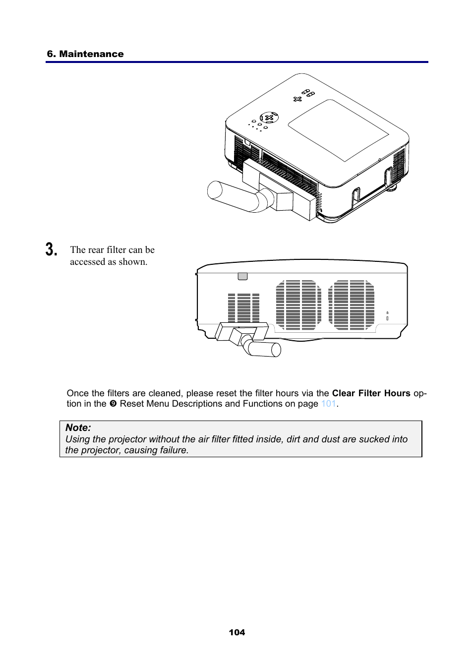 NEC NP4001/NP4000 User Manual | Page 116 / 151