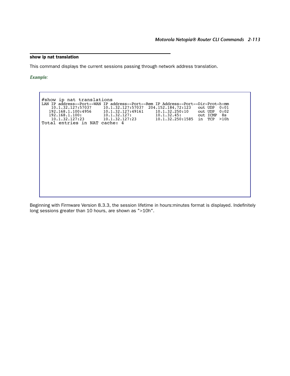 Netopia CLI 874 User Manual | Page 125 / 207