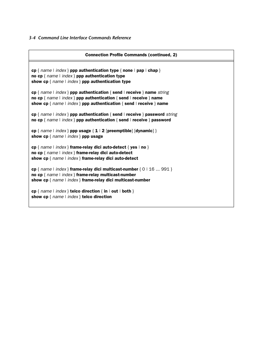 Netopia CLI 874 User Manual | Page 148 / 207