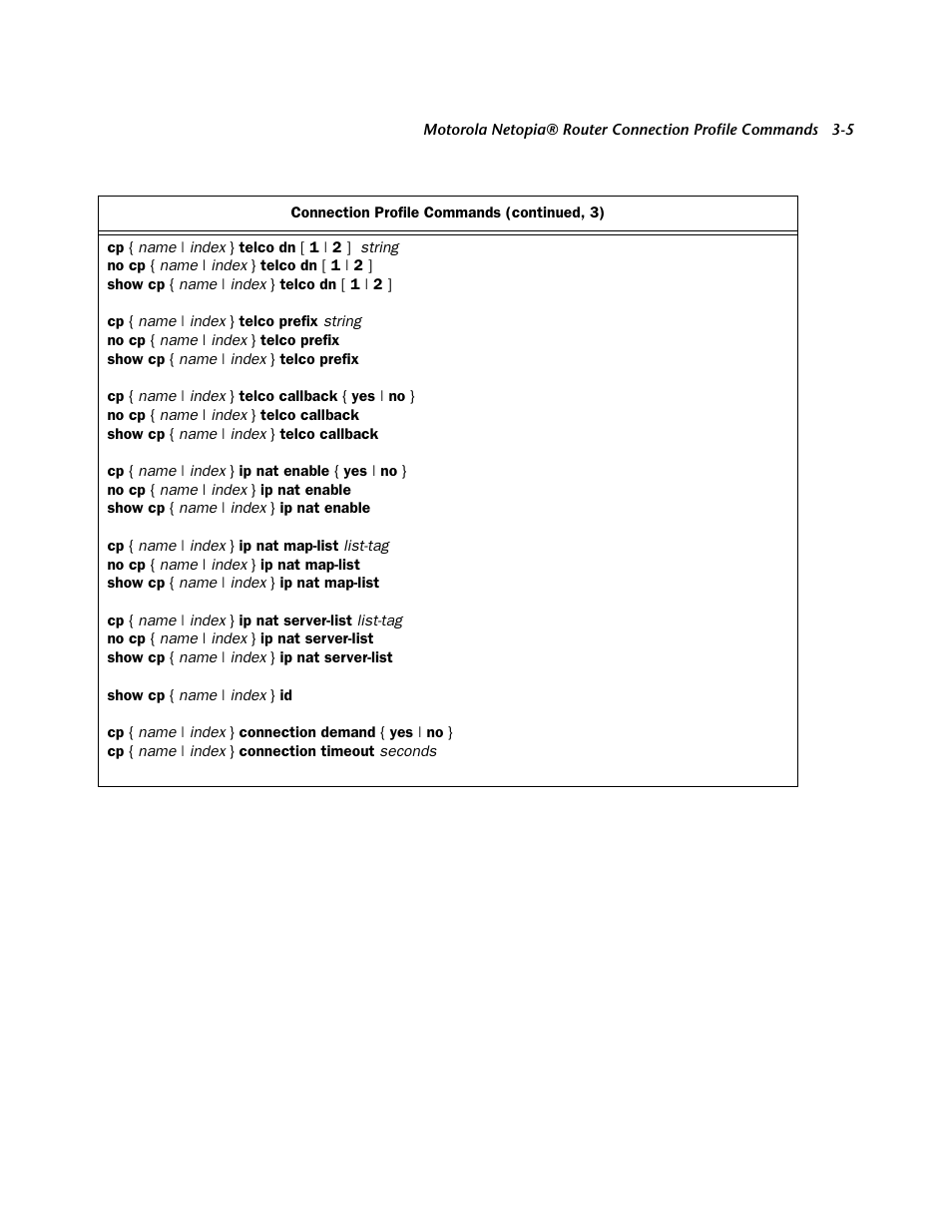 Netopia CLI 874 User Manual | Page 149 / 207