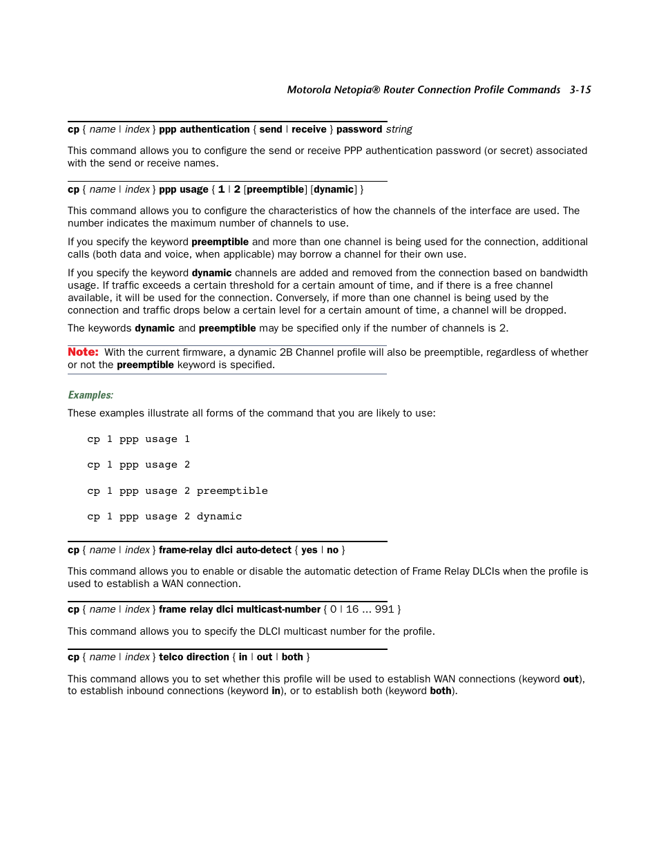 Netopia CLI 874 User Manual | Page 159 / 207
