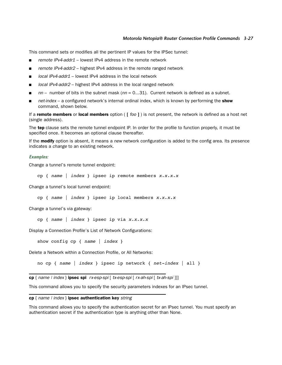 Netopia CLI 874 User Manual | Page 171 / 207