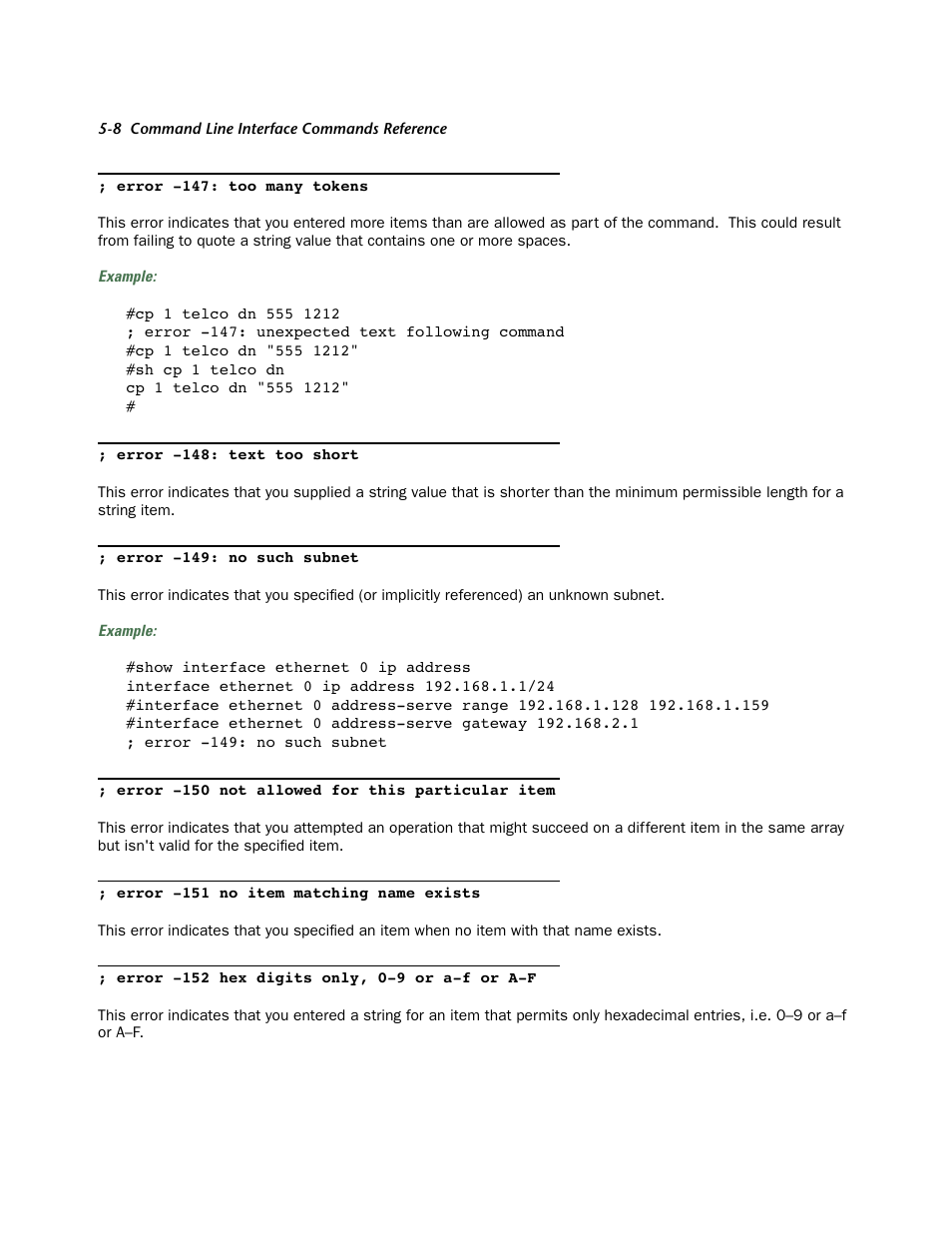 Netopia CLI 874 User Manual | Page 190 / 207