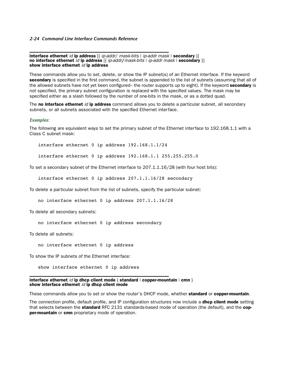 Netopia CLI 874 User Manual | Page 36 / 207