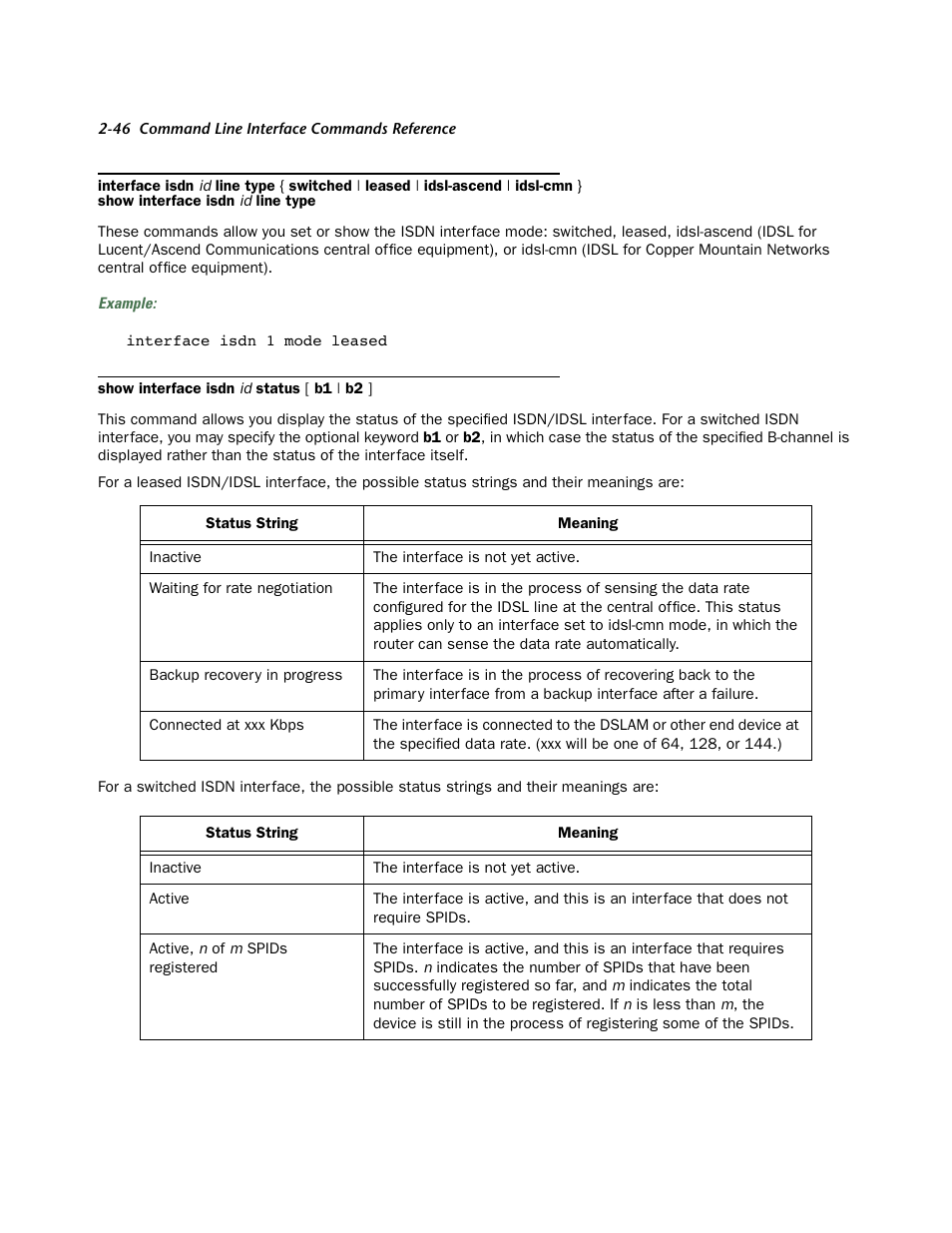 Netopia CLI 874 User Manual | Page 58 / 207