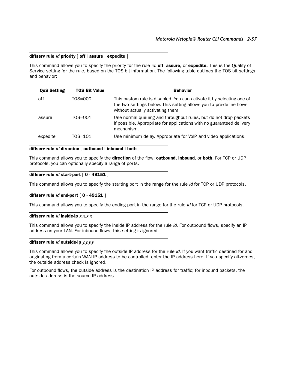 Netopia CLI 874 User Manual | Page 69 / 207