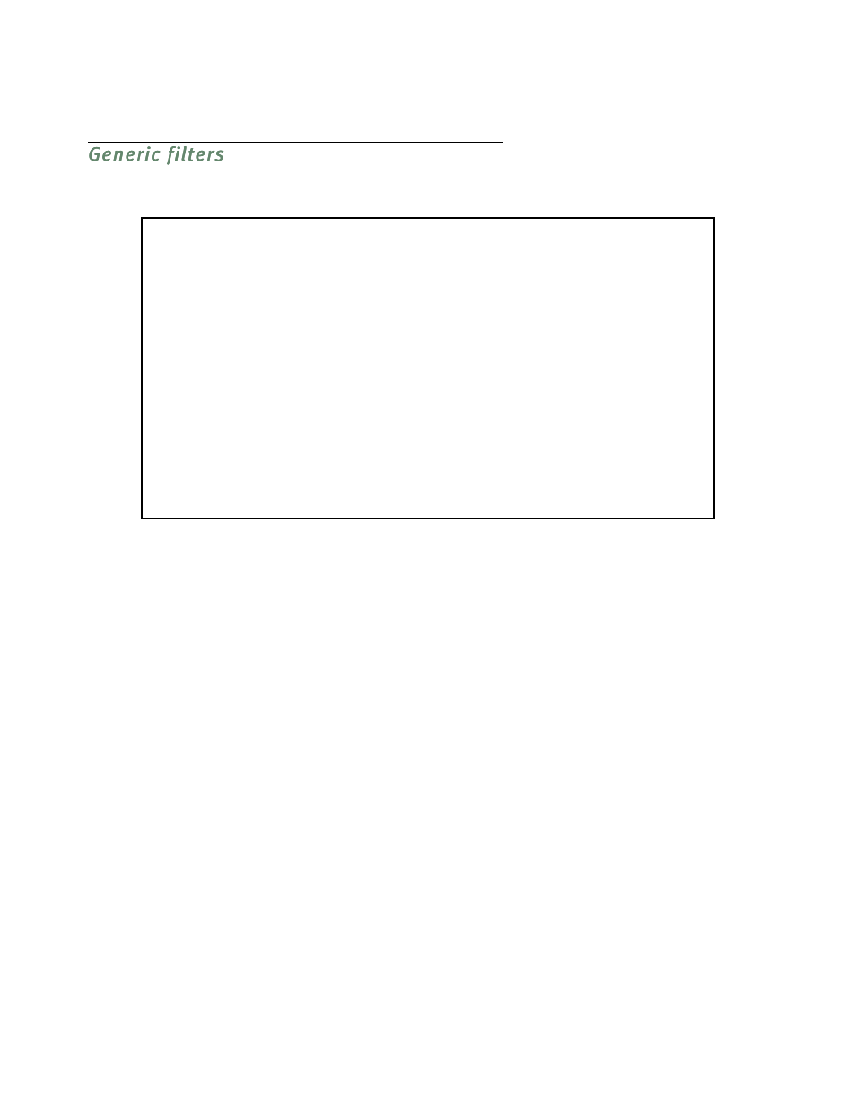 Generic filters | Netopia D3232 IDSL User Manual | Page 86 / 138