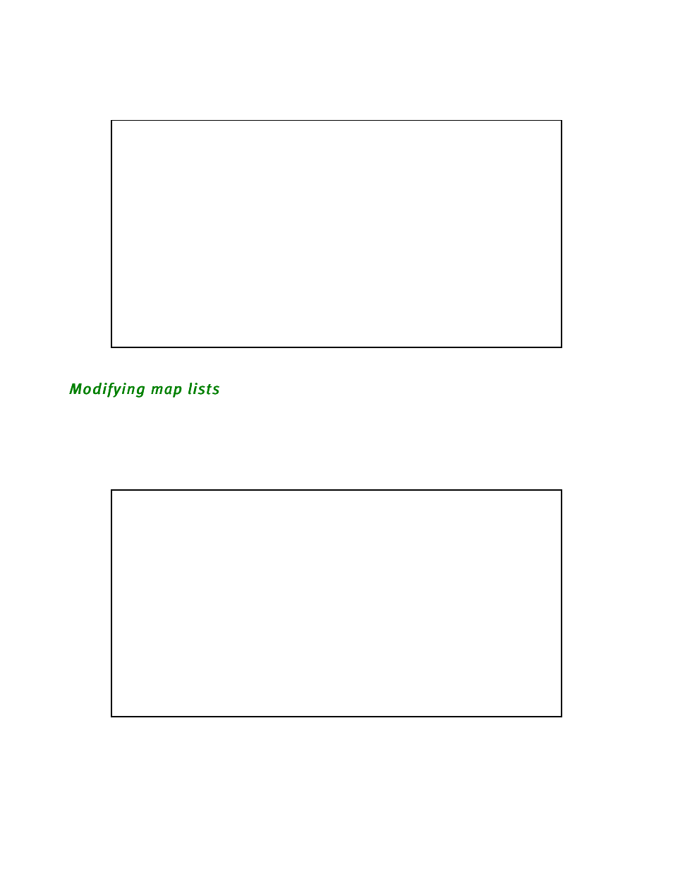 Modifying map lists, Modifying map lists -10 | Netopia R2020 User Manual | Page 136 / 312