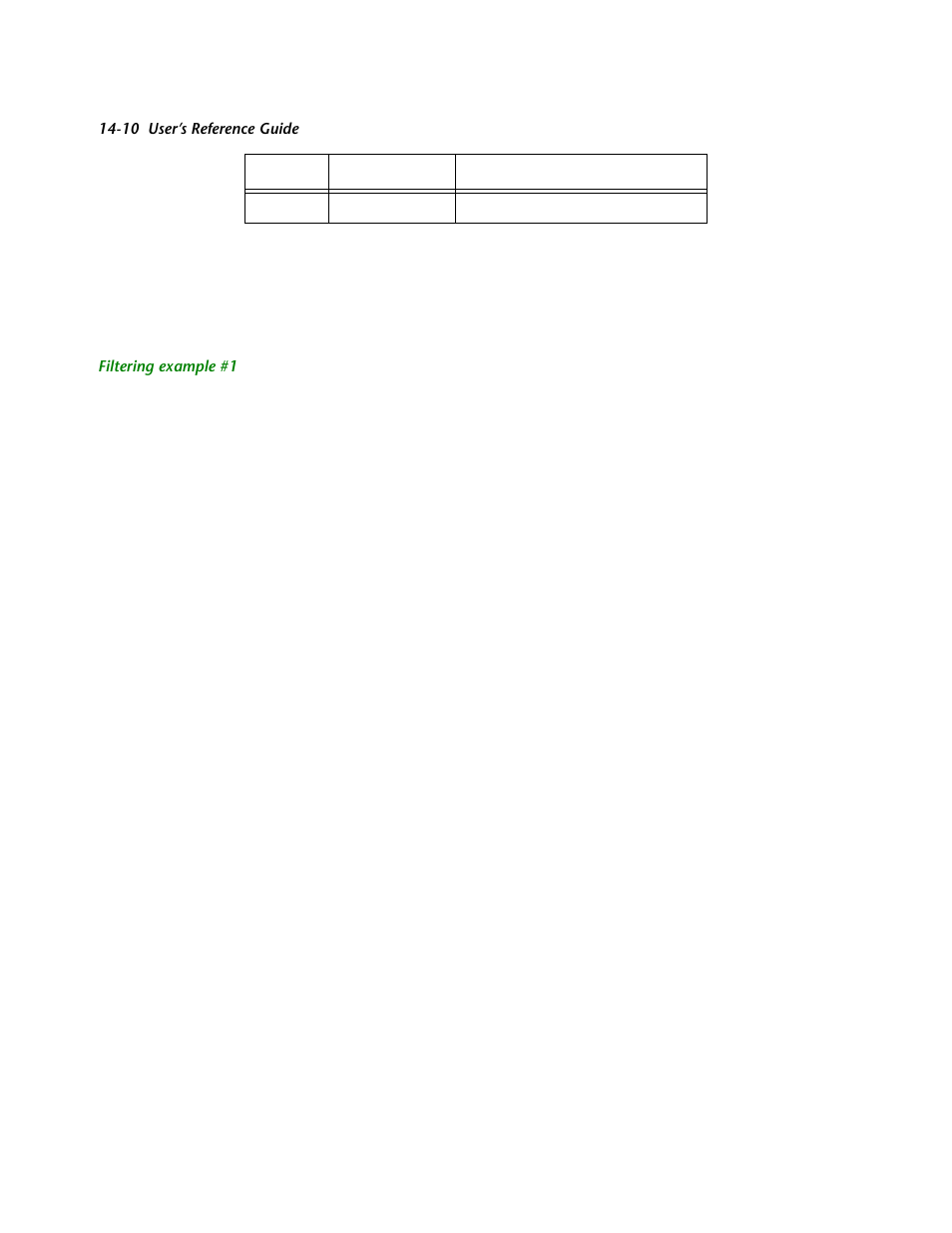 Filtering example #1 | Netopia R2121 User Manual | Page 172 / 280