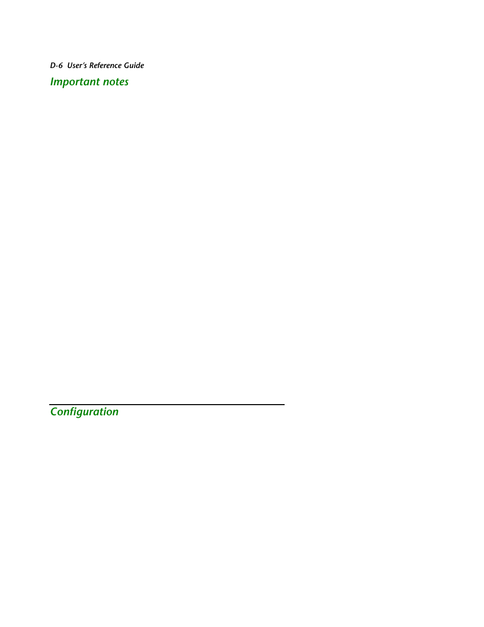 Important notes, Configuration | Netopia R2121 User Manual | Page 248 / 280