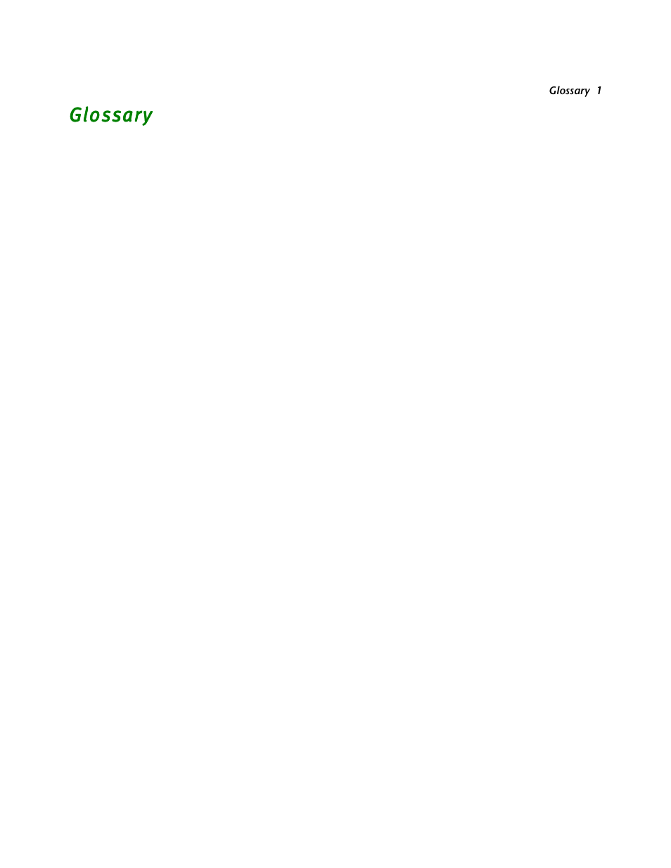 Glossary | Netopia R2121 User Manual | Page 265 / 280