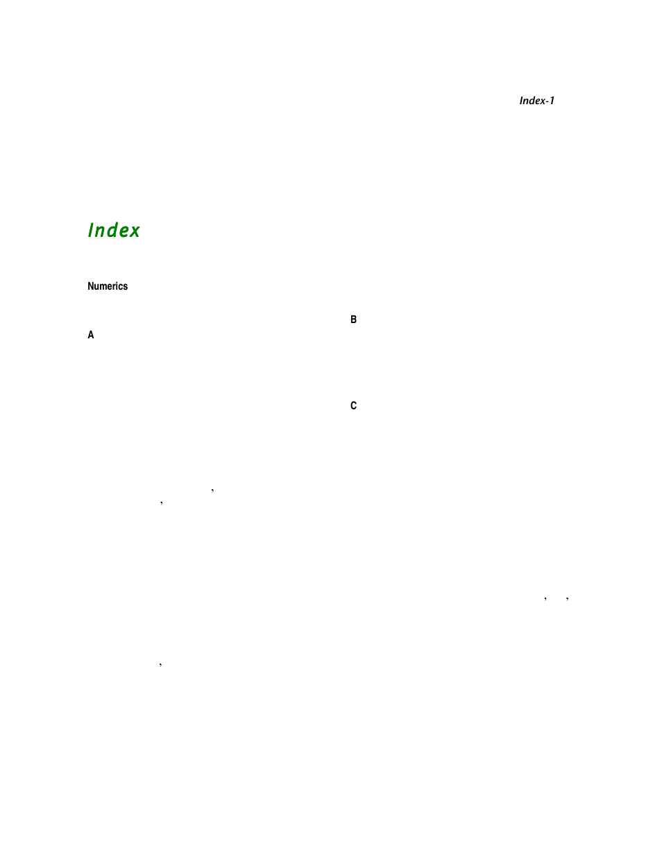 Index | Netopia R2121 User Manual | Page 273 / 280