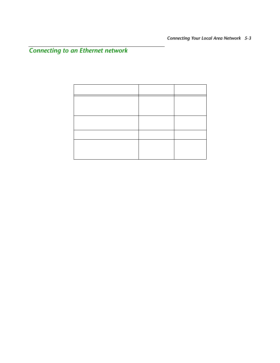 Connecting to an ethernet network, Connecting to an ethernet network -3 | Netopia R2121 User Manual | Page 55 / 280