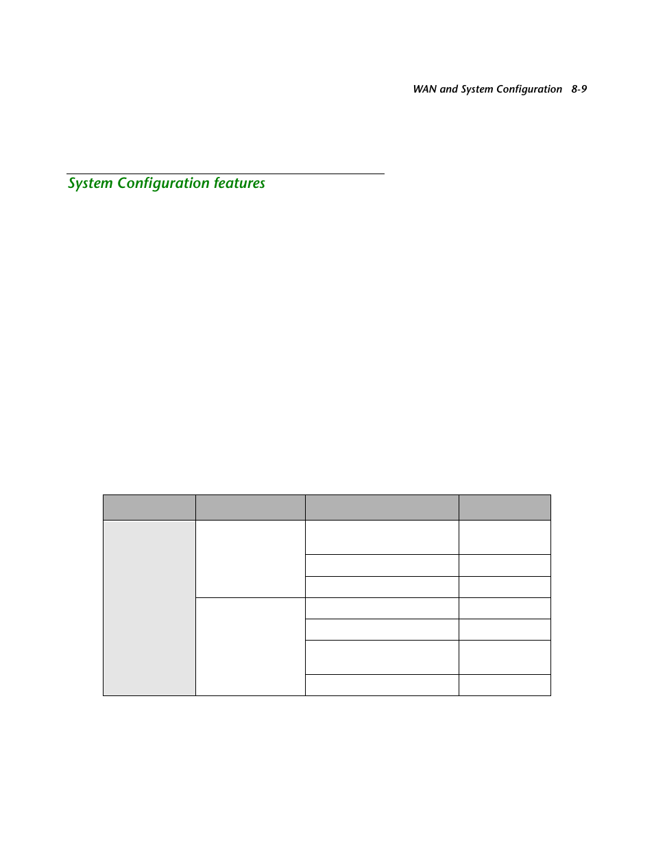 System configuration features, System configuration features -9 | Netopia R2121 User Manual | Page 81 / 280