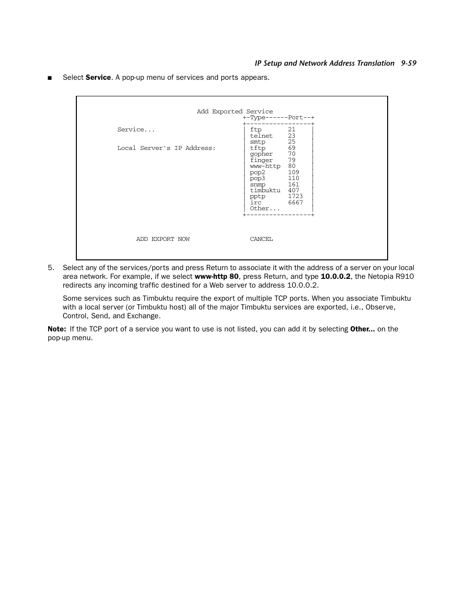 Netopia R910 User Manual | Page 59 / 209