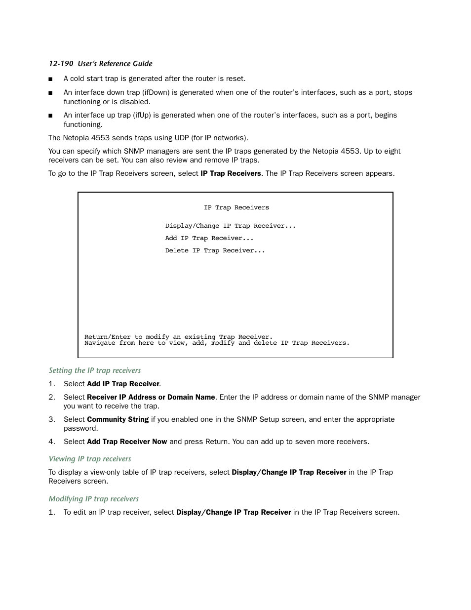 Netopia 4553 User Manual | Page 190 / 218