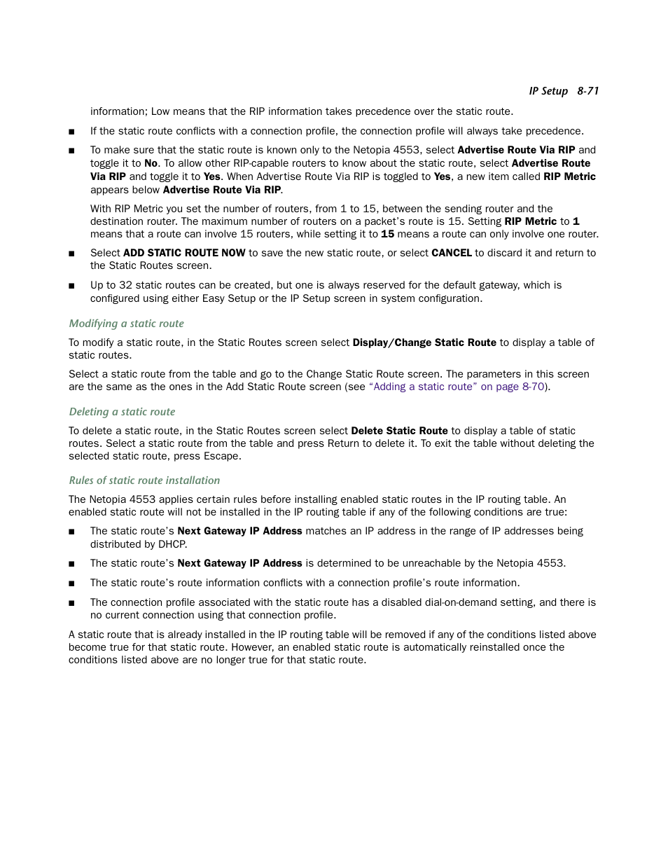 Netopia 4553 User Manual | Page 71 / 218