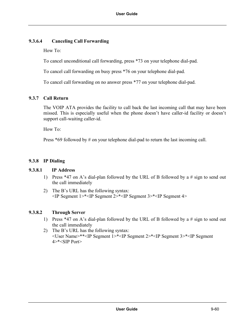 Netopia Network Adapater User Manual | Page 60 / 69