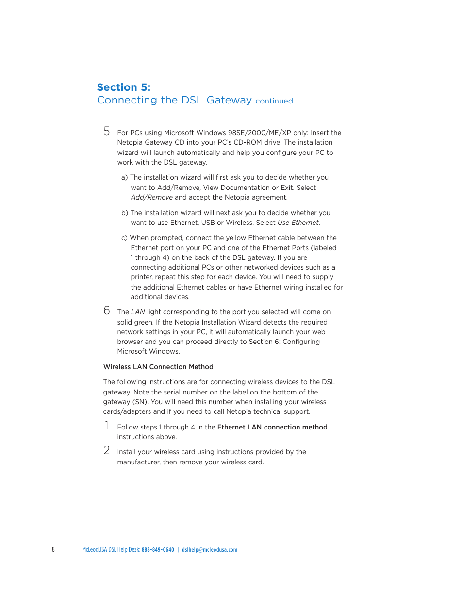 Netopia 3347NWG-VGx User Manual | Page 12 / 33