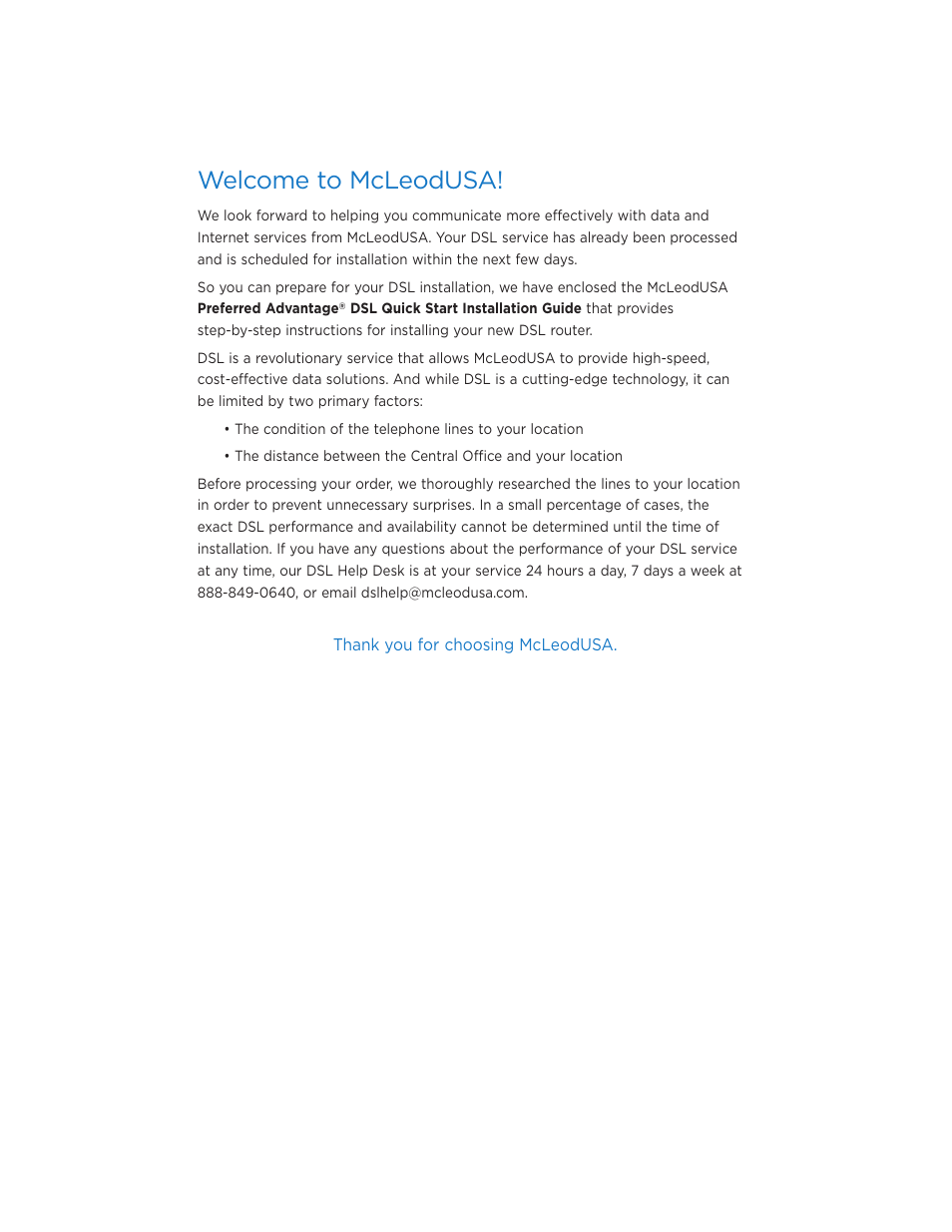 Welcome to mcleodusa | Netopia 3347NWG-VGx User Manual | Page 2 / 33