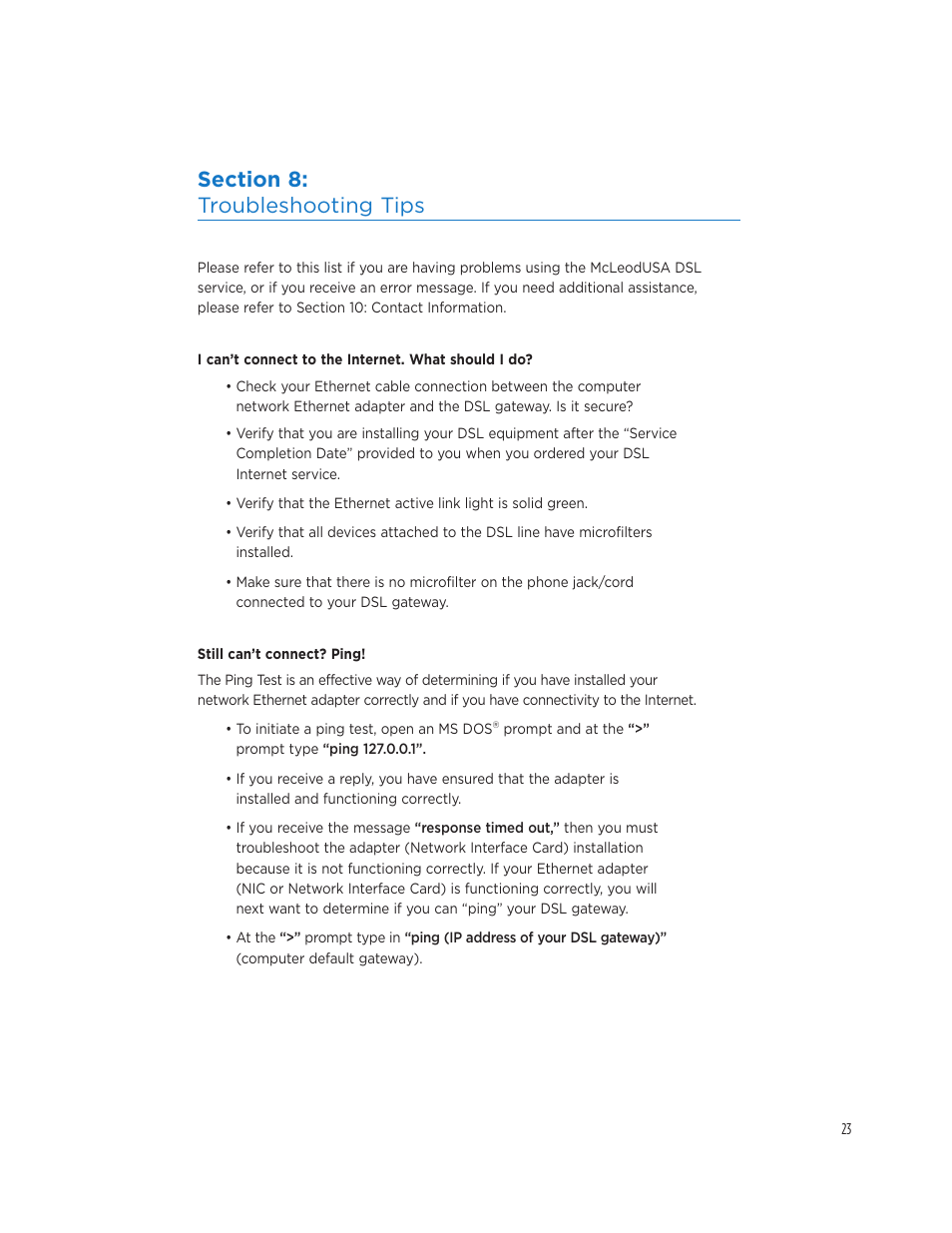 Netopia 3347NWG-VGx User Manual | Page 27 / 33
