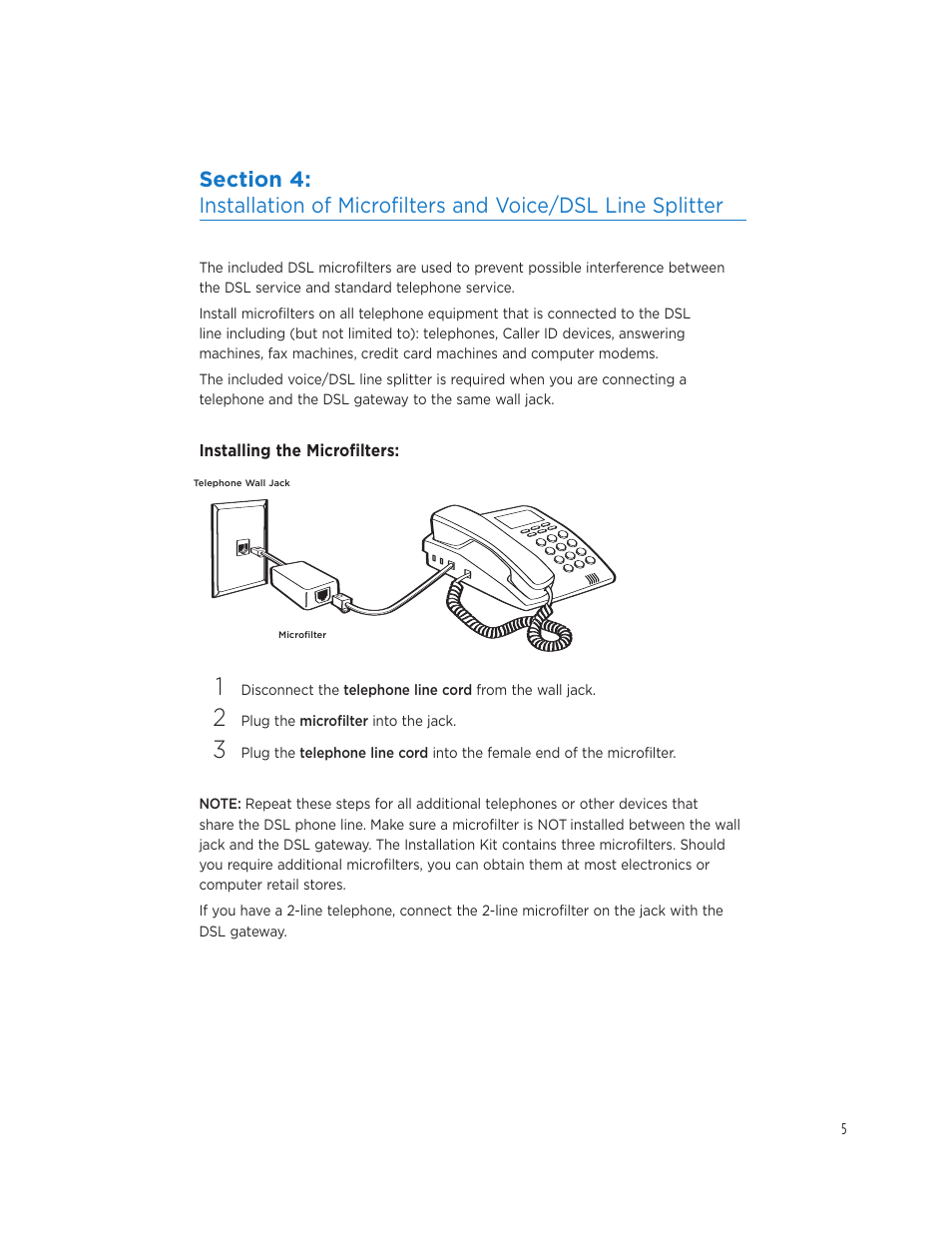 Netopia 3347NWG-VGx User Manual | Page 9 / 33