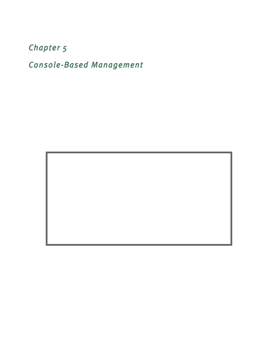 Console-based management, Chapter 5 — console-based management, Ements using console-based management (see | Console-based management” on | Netopia 4652 User Manual | Page 25 / 45