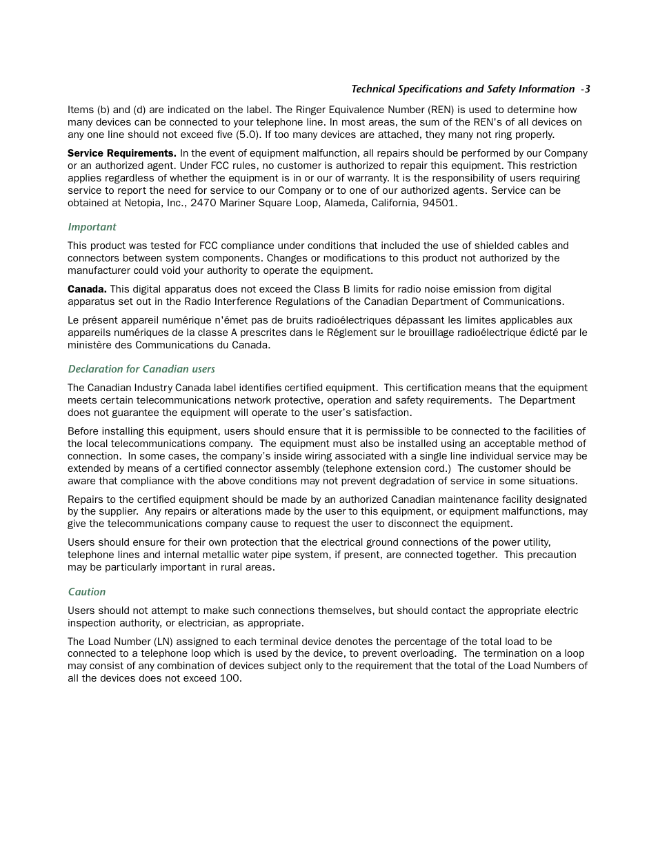 Netopia 4522 T1 User Manual | Page 41 / 43
