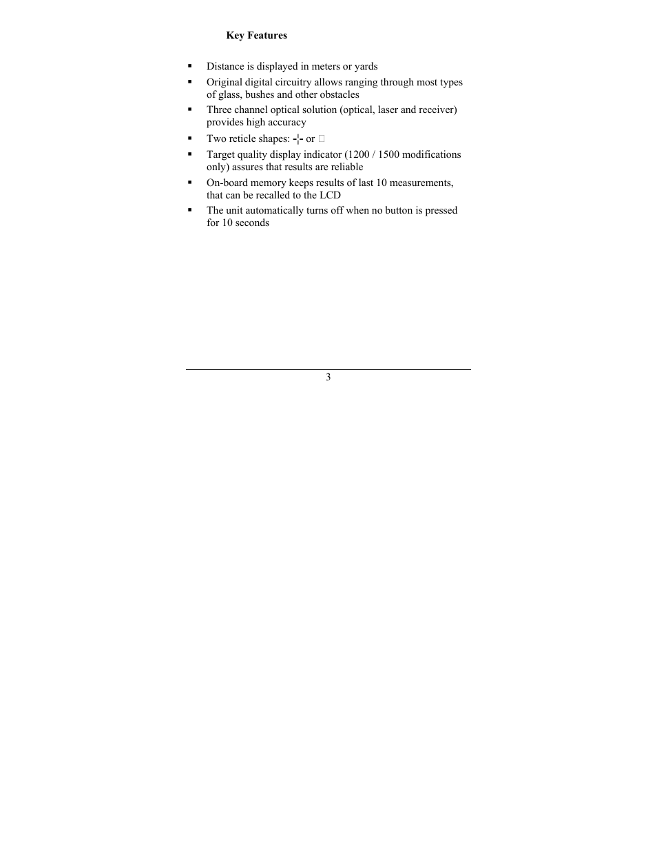 Newcon Optik NEWCON LRM1500SPD User Manual | Page 6 / 24
