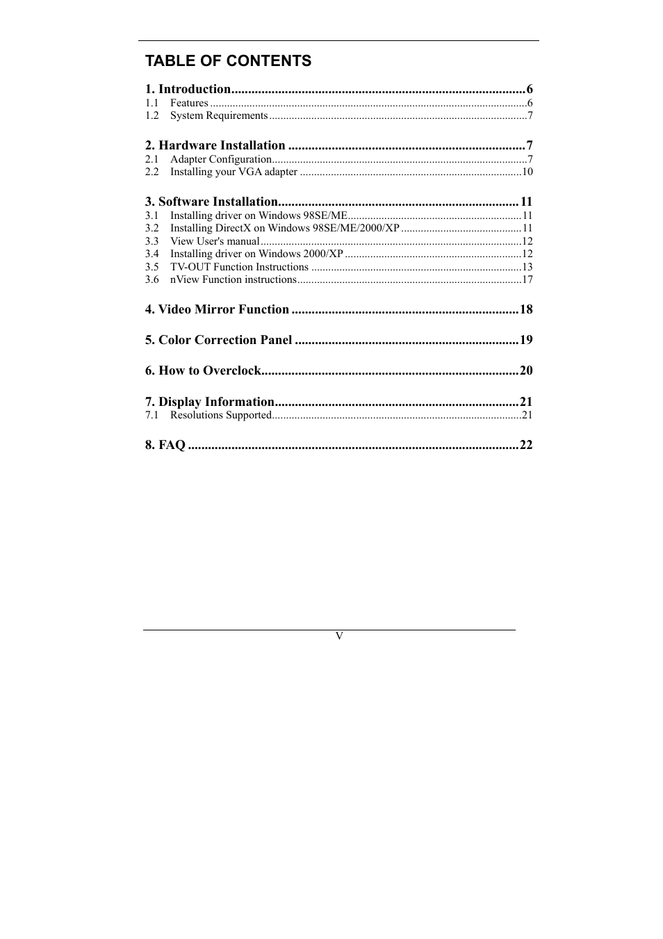 Nvidia Video Card GeForce MX Series User Manual | Page 4 / 23