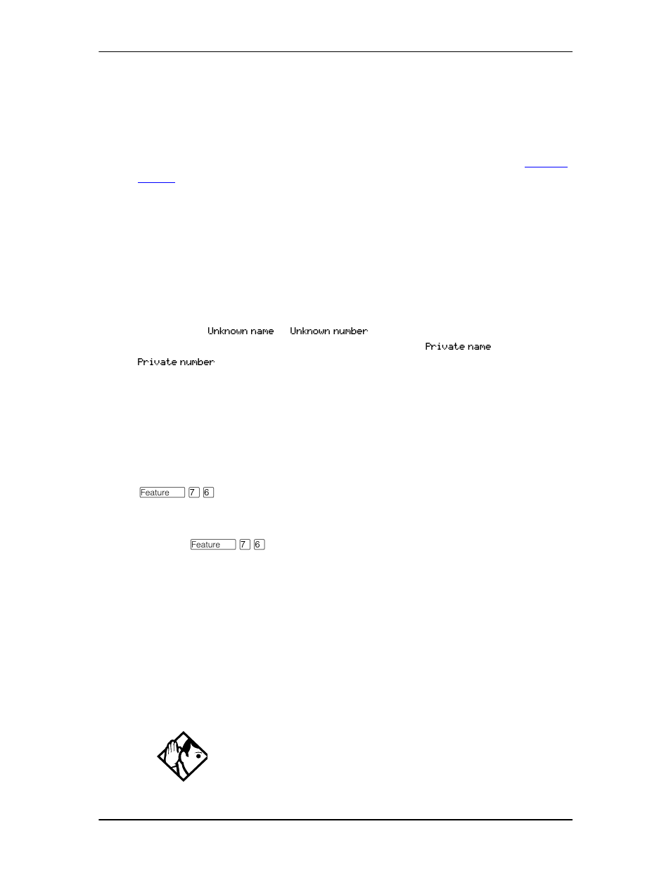 Picking up a call ringing at another telephone, Picking up a call ringing at another telephone 34, Picking up a call ringing at | Another telephone | Nortel Networks Enterprise Edge Feature Programming Telephone User Manual | Page 34 / 170