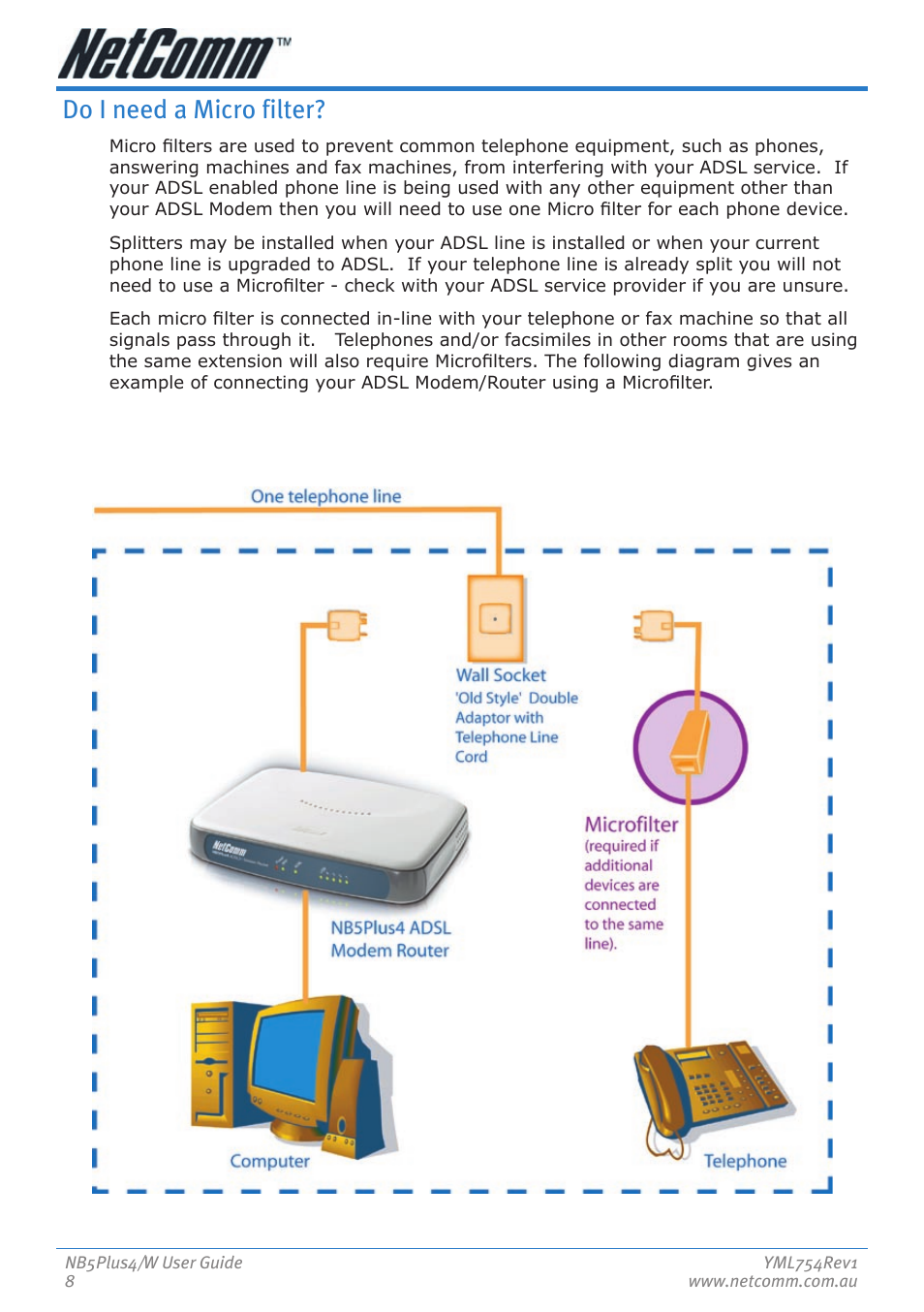 Do i need a micro filter | Nortel Networks NB5PLUS4/W User Manual | Page 8 / 112