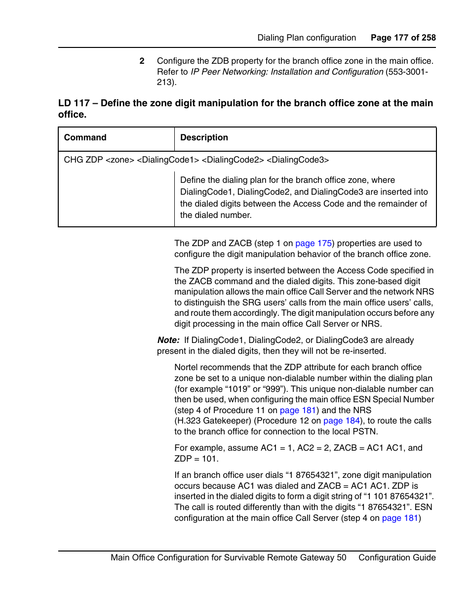 Ne (see step 2 on | Nortel Networks Remote Gateway 50 User Manual | Page 177 / 260