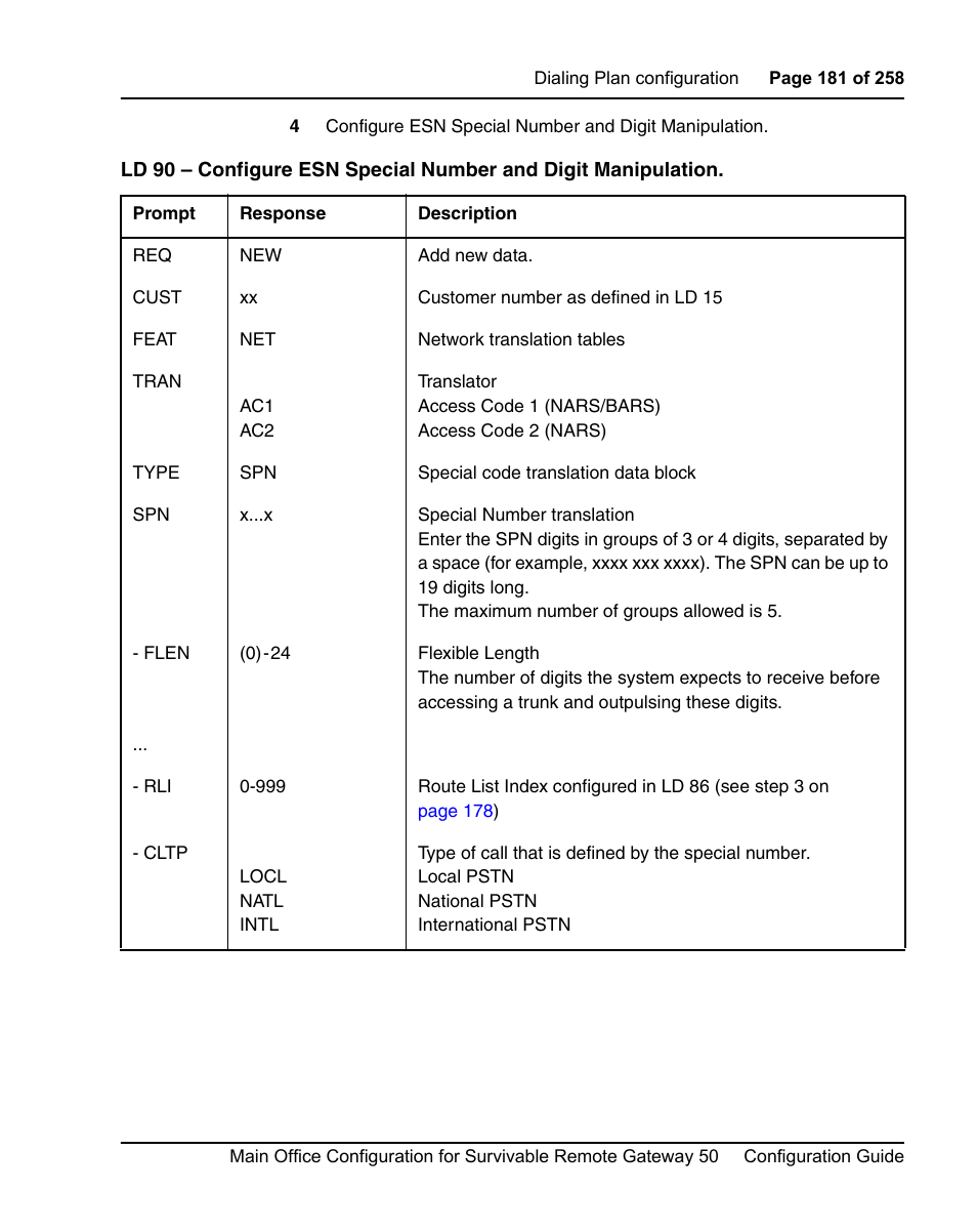 Step 4, Ll server (step 4 on | Nortel Networks Remote Gateway 50 User Manual | Page 181 / 260