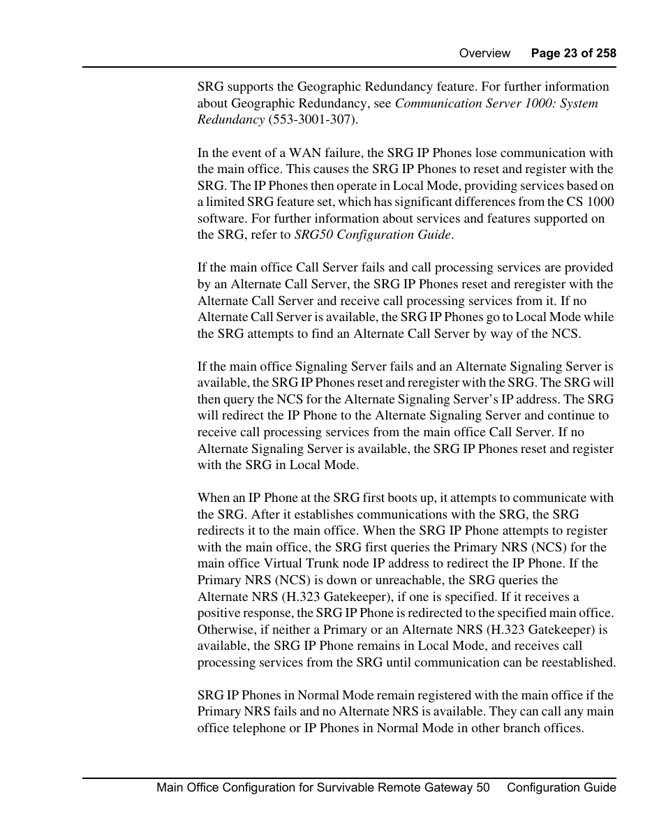 Nortel Networks Remote Gateway 50 User Manual | Page 23 / 260
