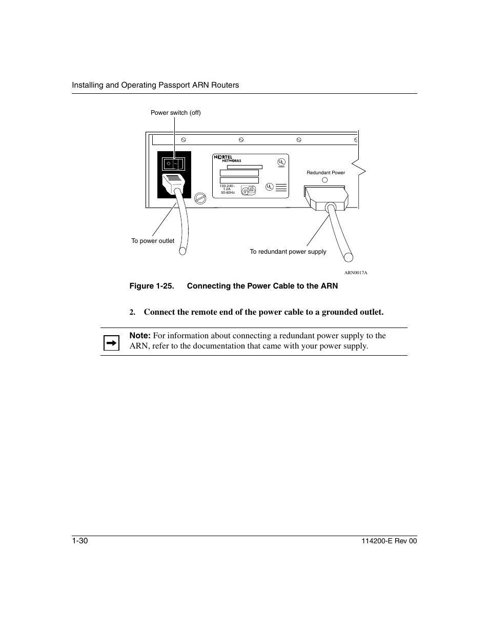 Nortel Networks Passport ARN Routers User Manual | Page 54 / 166