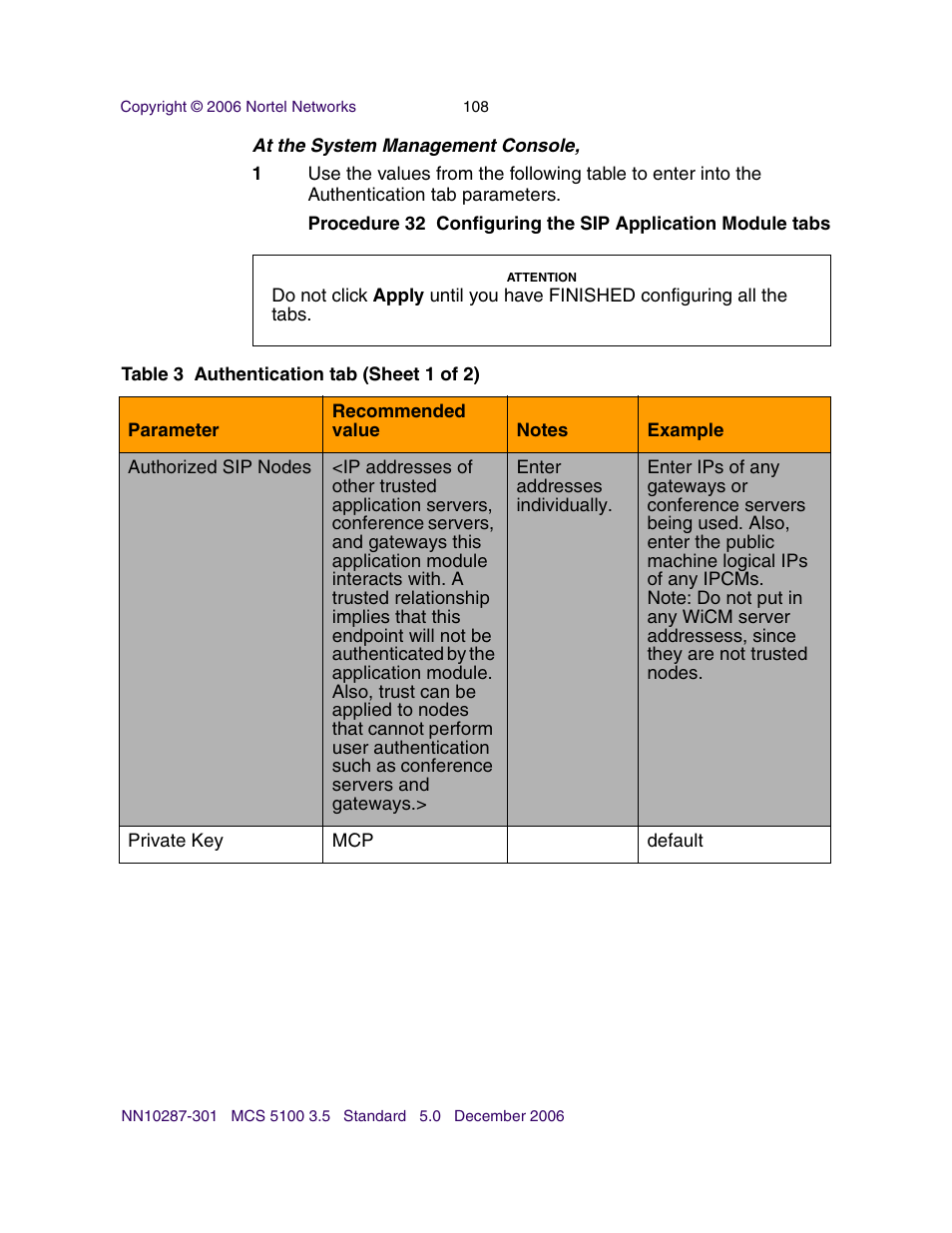 Nortel Networks Sun Fire V100 User Manual | Page 108 / 192