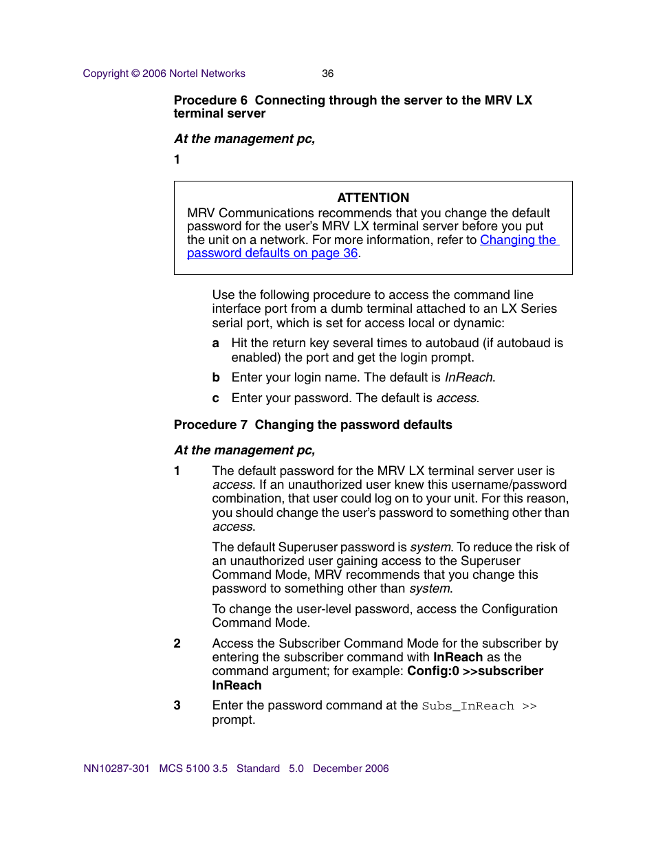 Nortel Networks Sun Fire V100 User Manual | Page 36 / 192