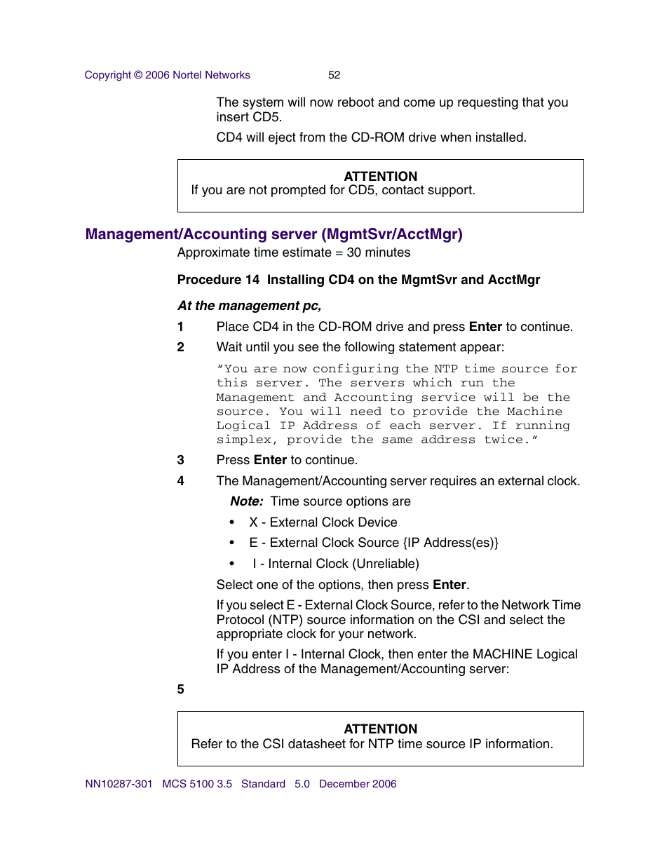 Management/accounting server (mgmtsvr/acctmgr) | Nortel Networks Sun Fire V100 User Manual | Page 52 / 192