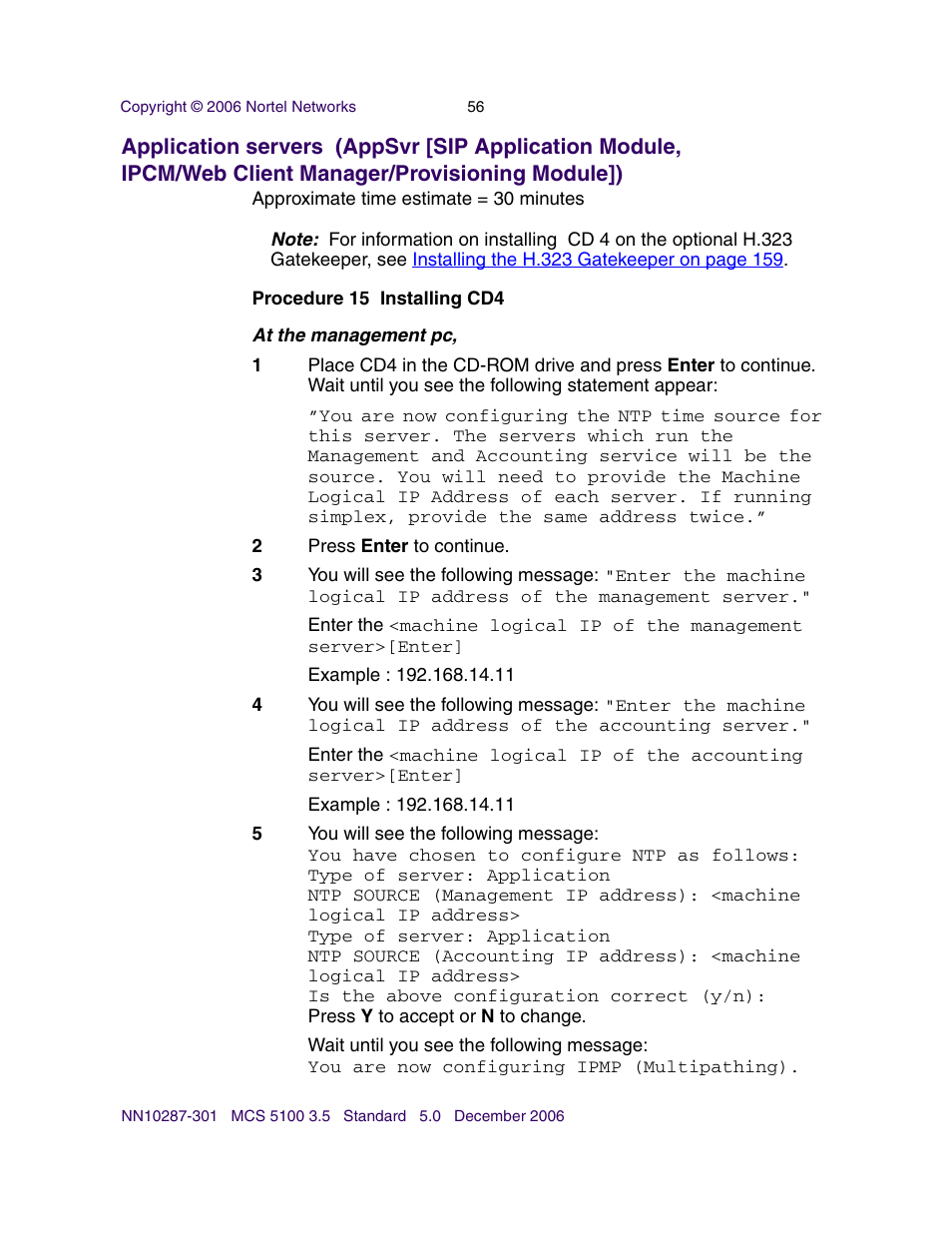Ipcm/web client manager/provisioning module]) | Nortel Networks Sun Fire V100 User Manual | Page 56 / 192