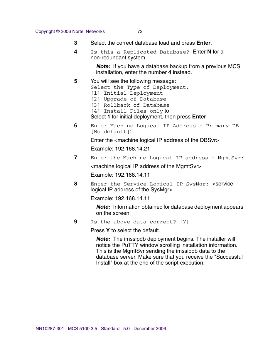 Nortel Networks Sun Fire V100 User Manual | Page 72 / 192