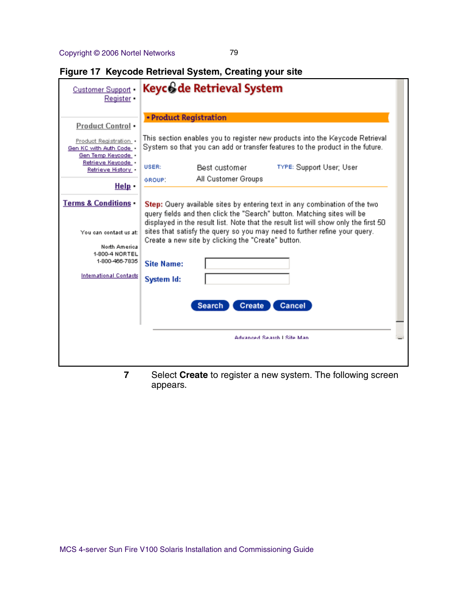 Nortel Networks Sun Fire V100 User Manual | Page 79 / 192