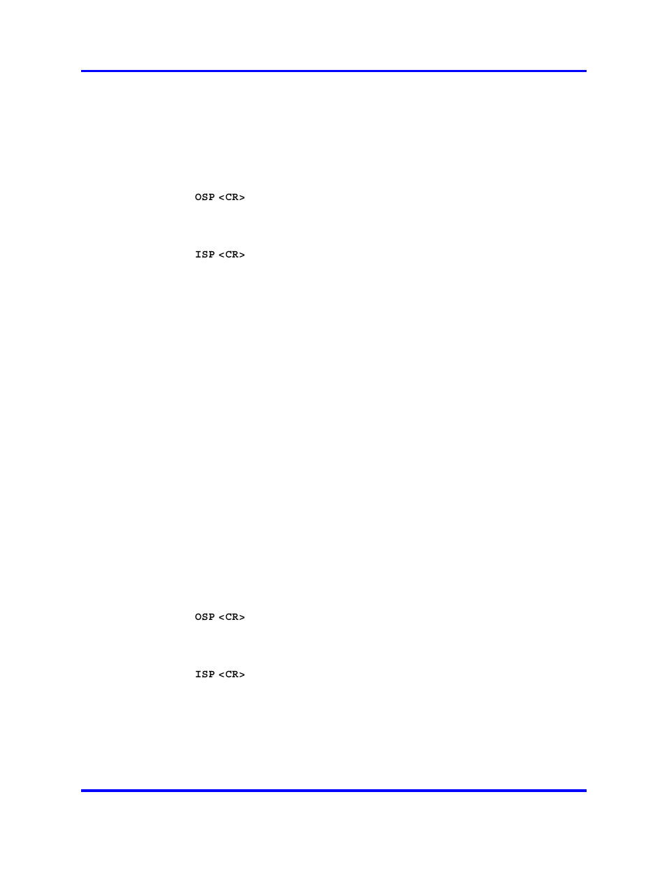 Disconnect supervision, Osp <cr, Isp <cr | Nortel Networks 1000 User Manual | Page 213 / 1014