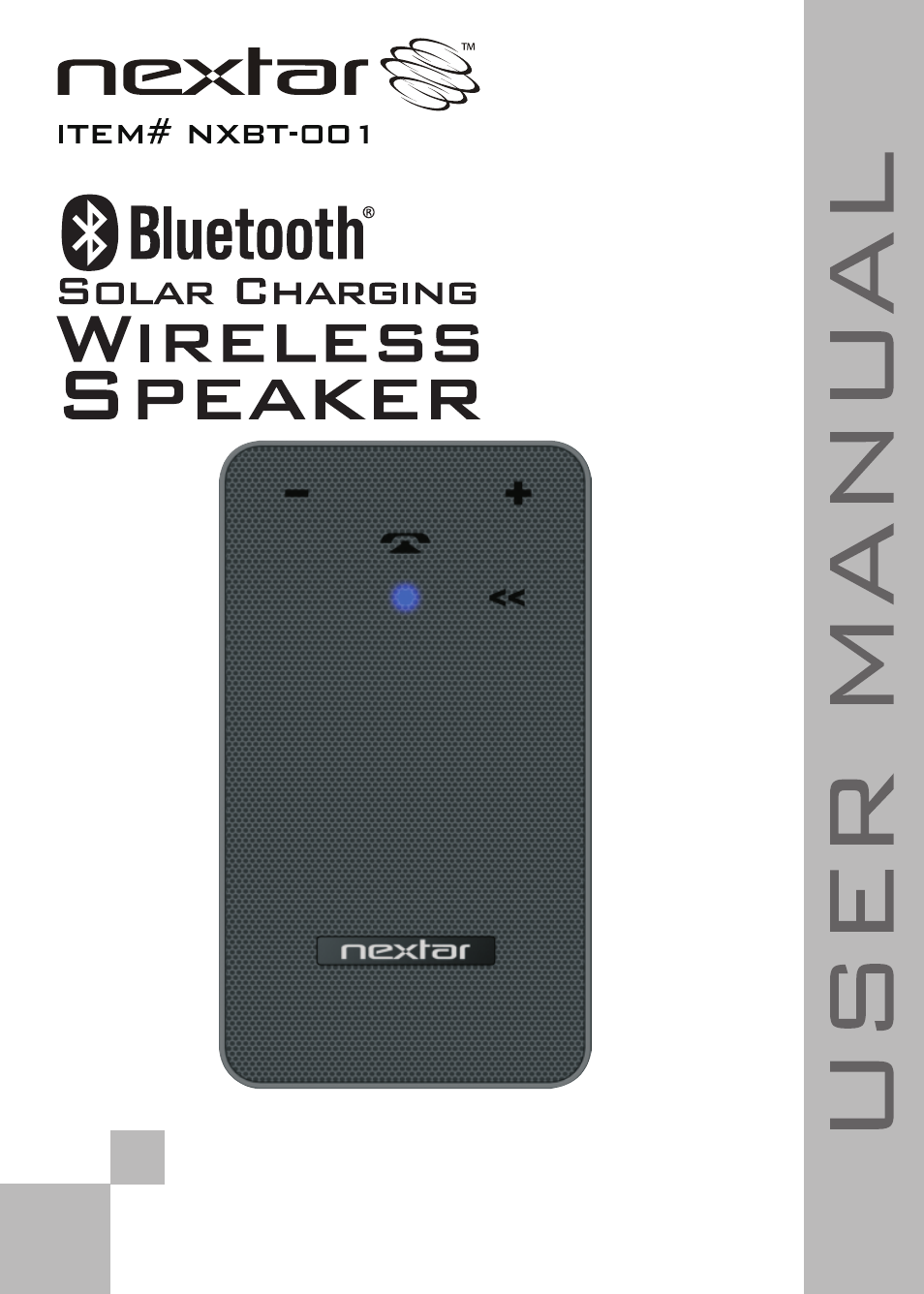 Nextar NXBT-001 User Manual | 10 pages