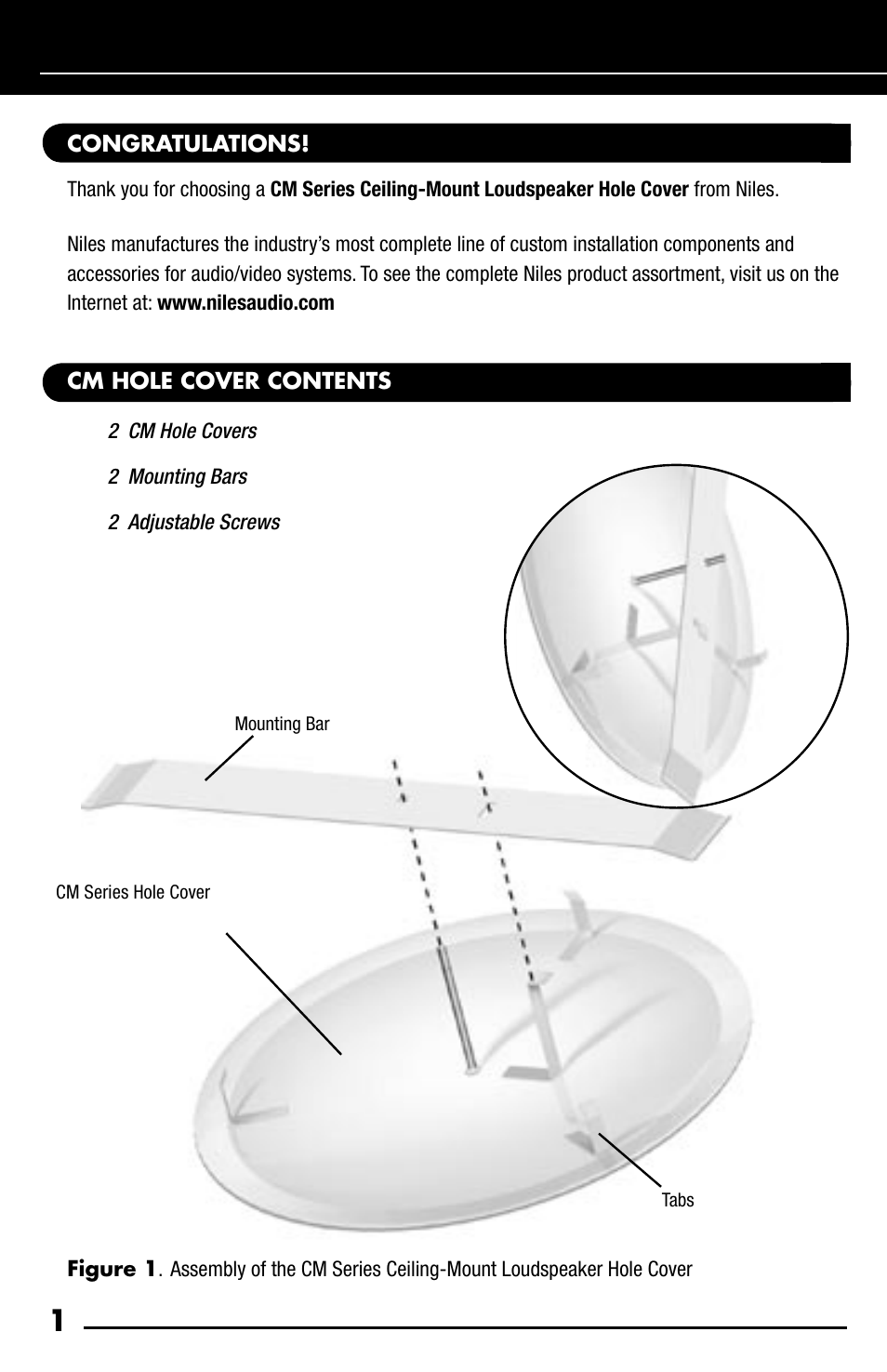 Niles Audio CM Series User Manual | Page 2 / 4