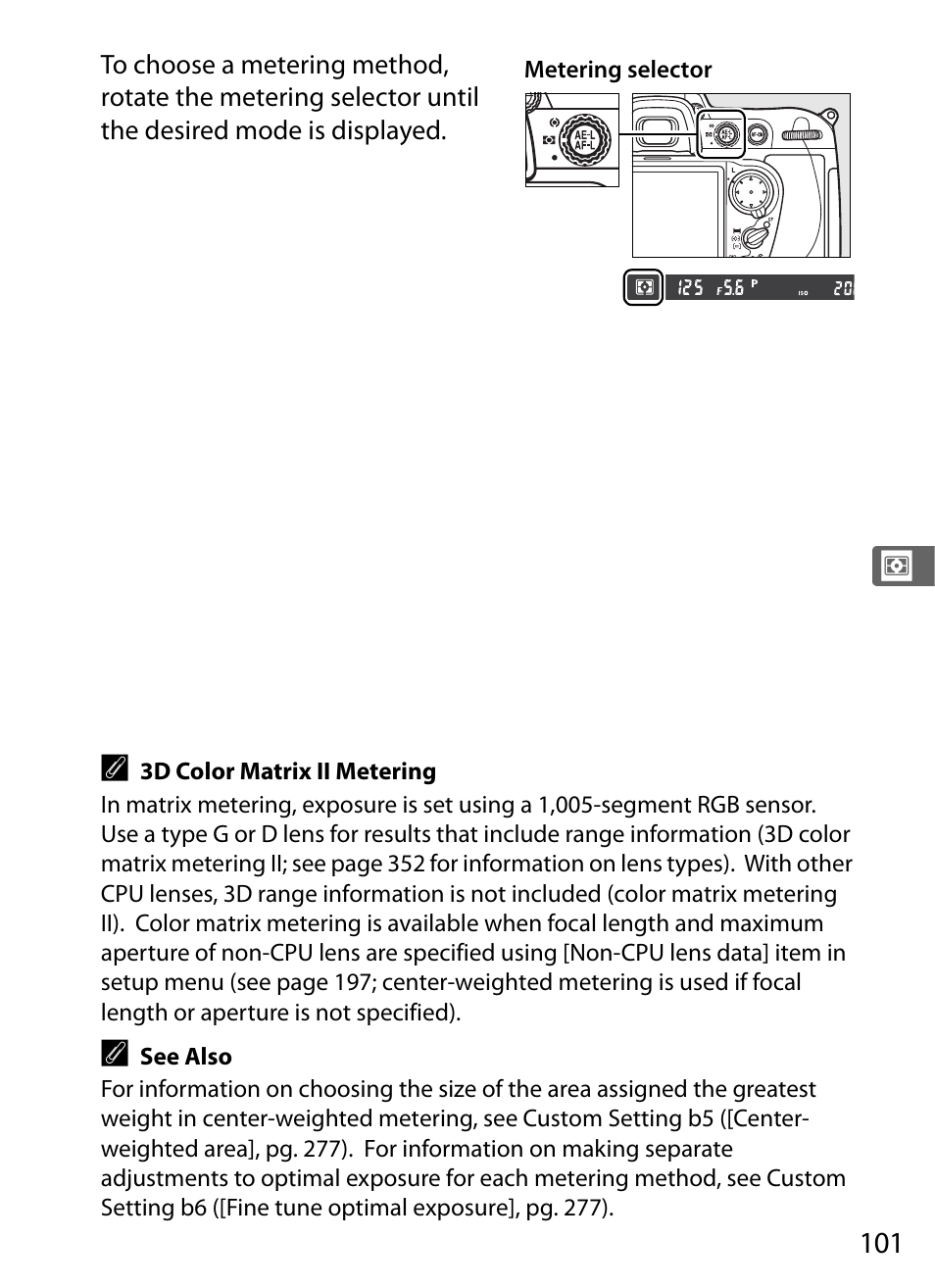 Nikon D300 User Manual | Page 127 / 452
