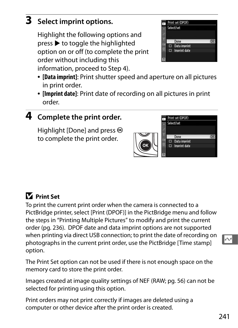 Nikon D300 User Manual | Page 267 / 452